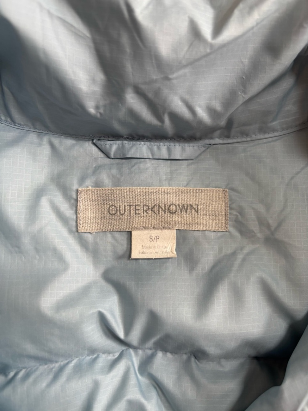 Outerknown Down Packable Daylight Rainbow Blue Ch… - image 7